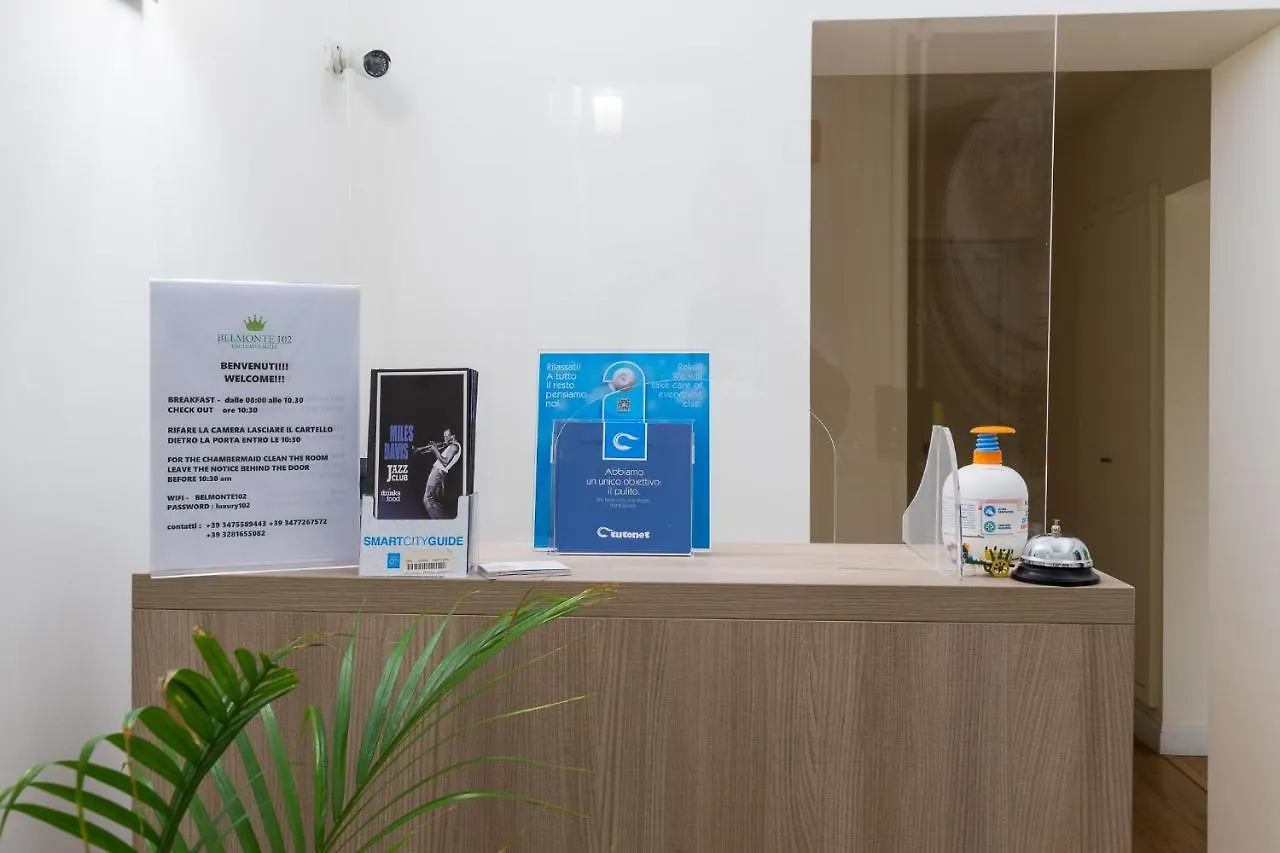 *** فندق مبيت وإفطار باليرمو Belmonte102 Esclusive Suites إيطاليا